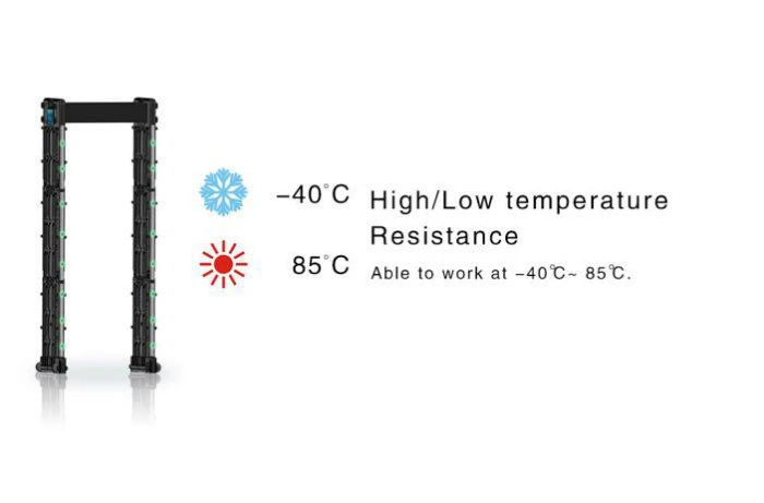 Portable Metal Detector High/Low Temperature Resistance Phone Remote Detector