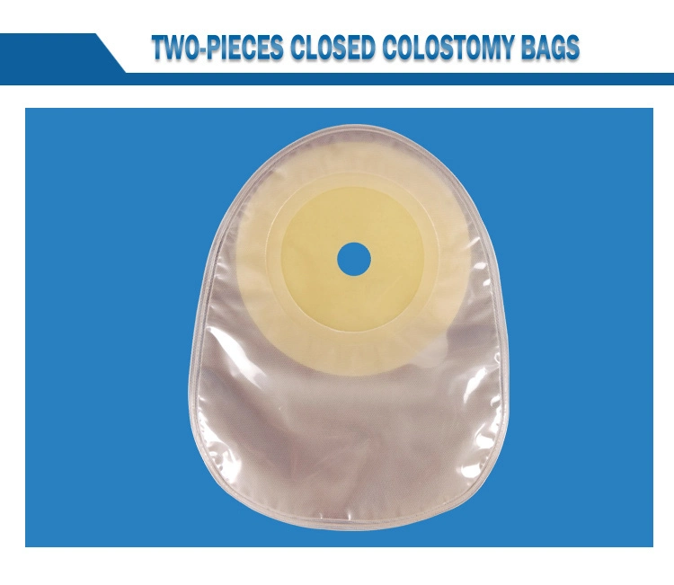 Best Quality Medical Two-Piece Open Non-Woven Colostomy Bag Accessories